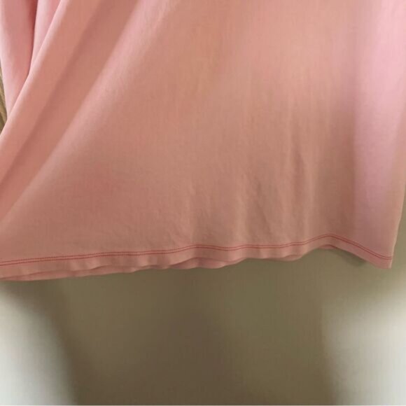 L.L. BEAN Women’s Pima 100% Cotton Cowl Neck Long Sleeve Tee Pink Size Medium - Picture 5 of 9